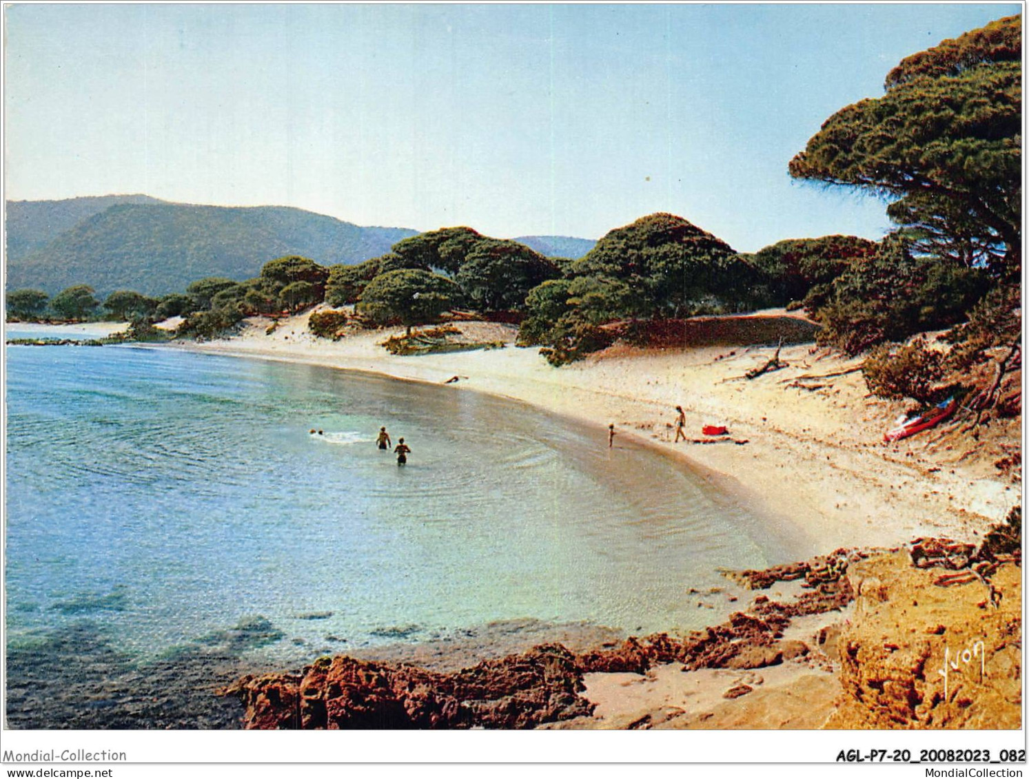 AGLP7-0492-20 - CORSE - Oasis De Beaute - Plage De PALOMBJA - Ajaccio