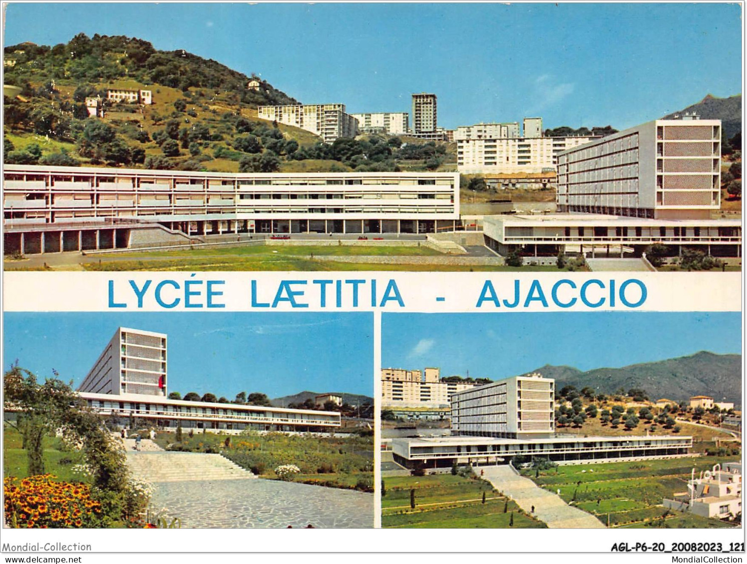 AGLP6-0449-20 - AJACCIO - LYCEE DE JEUNES FILLES LAETITIA - Ajaccio