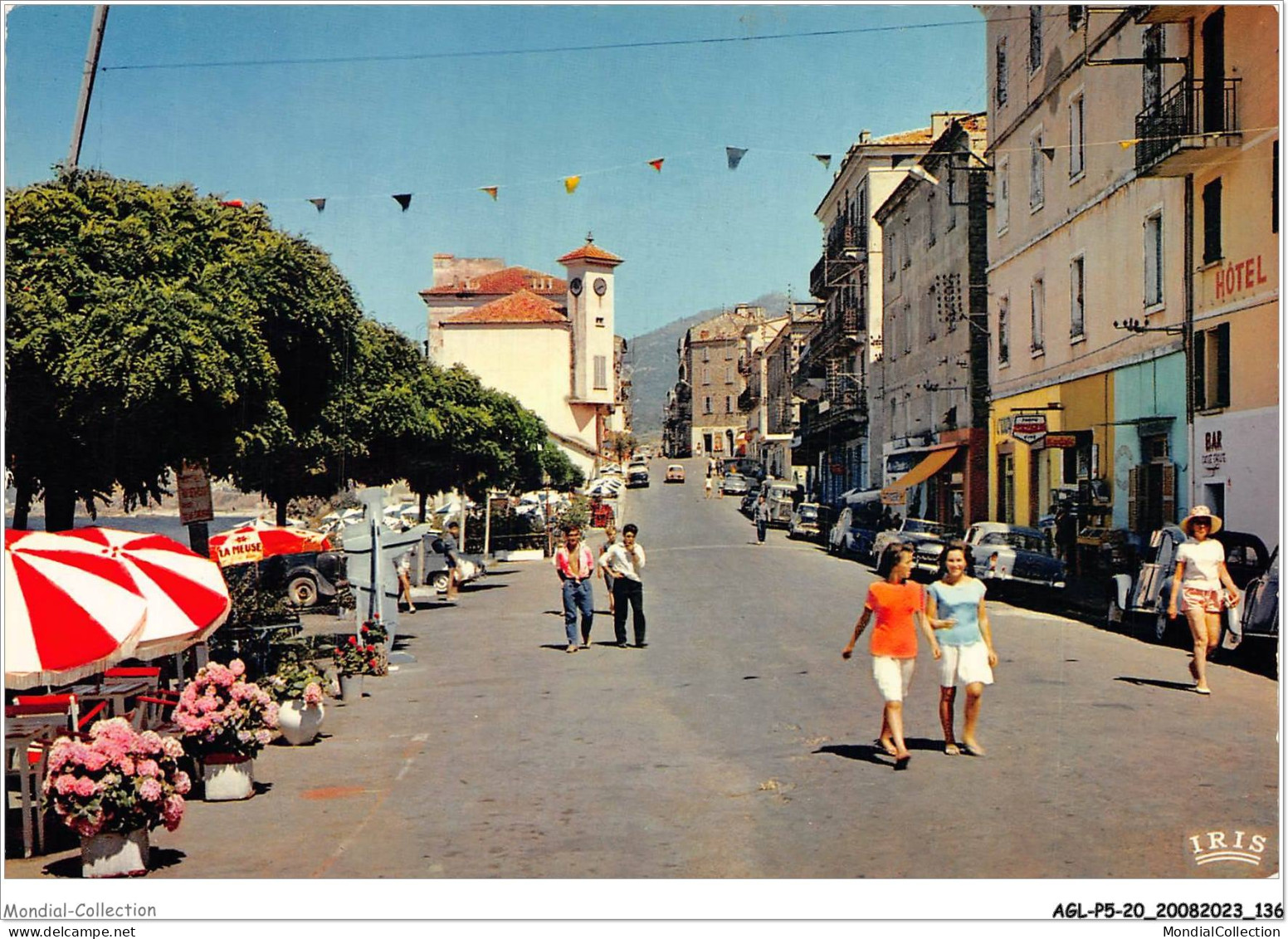 AGLP5-0385-20 - PROPRIANO - L'avenue NAPOLEON Et Le Quai ST-Erasme - Ajaccio