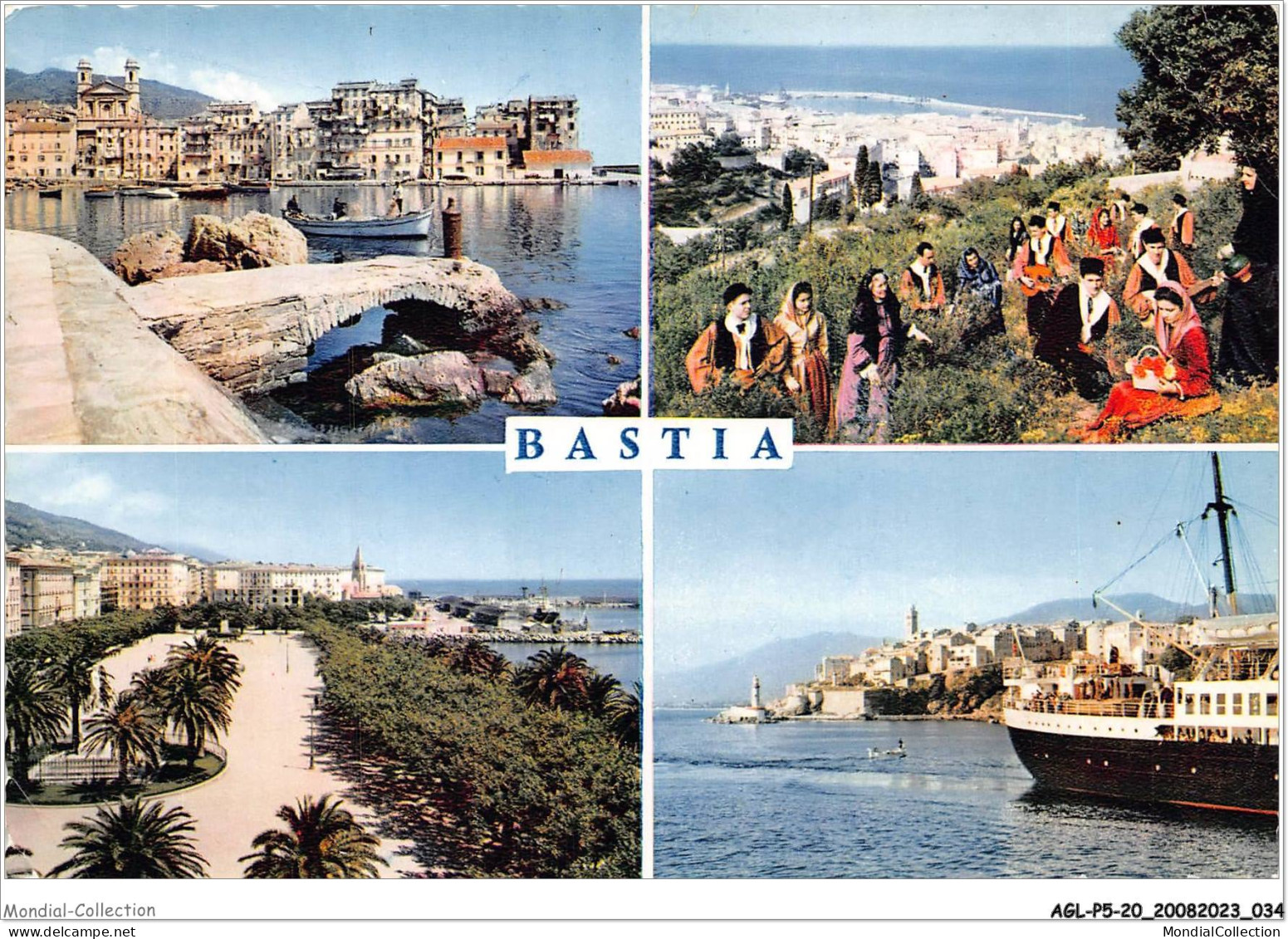 AGLP5-0334-20 - Souvenir De Bastia - Bastia