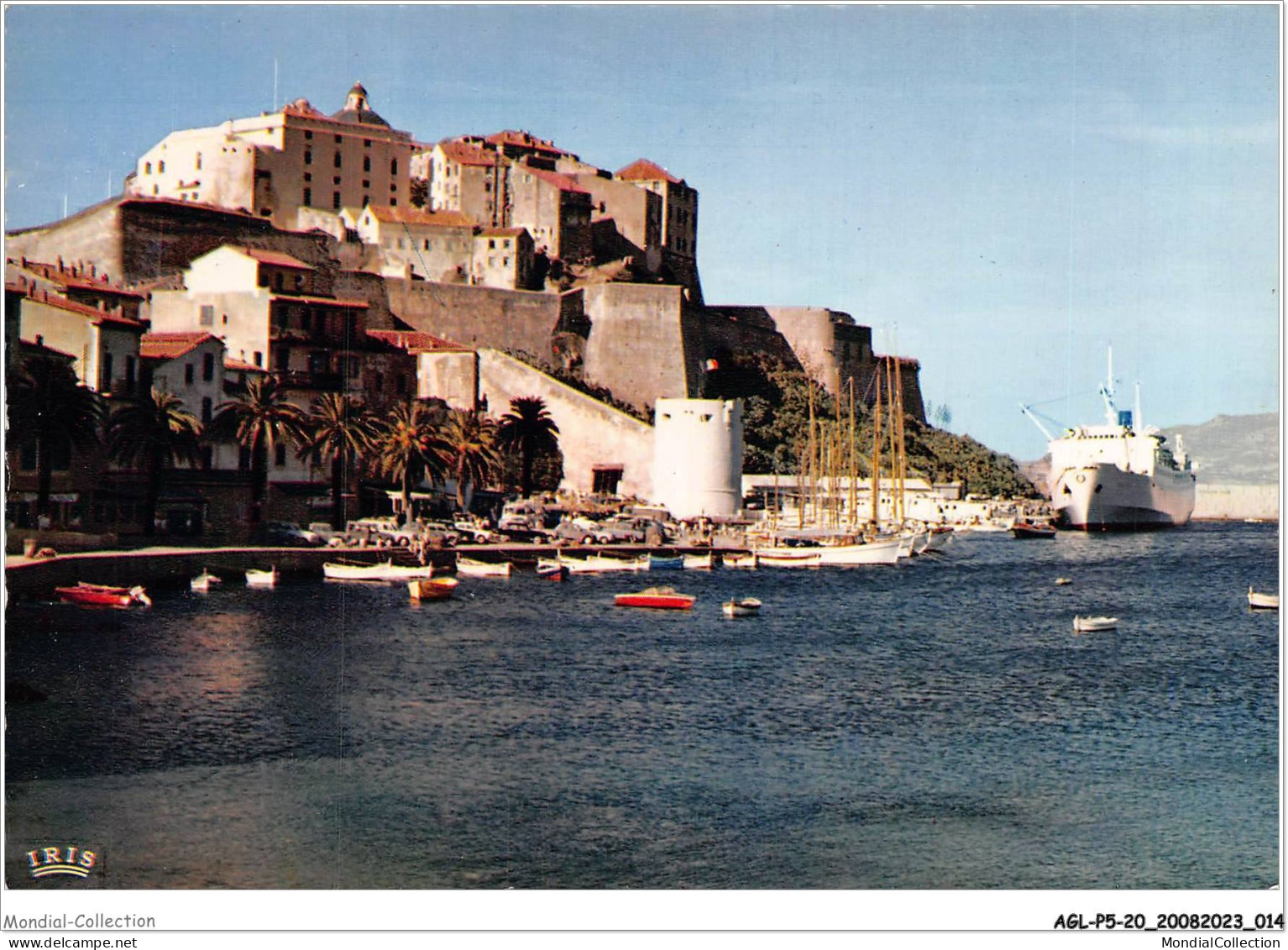 AGLP5-0324-20 - La Citadelle Et Le Port De CALVI - A Quai Le NAPOLEON - Calvi