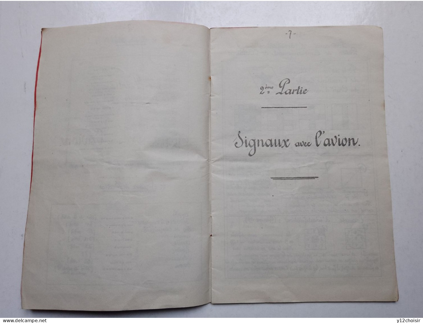 Recueil Nomenclature Code De Signaux De L' Artillerie Morse Avec Aviation à Brasilia - Documents