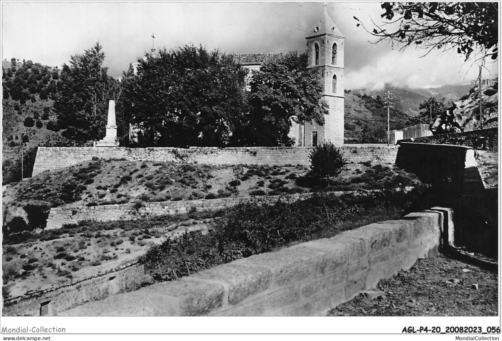 AGLP4-0291-20 - ZICAVO - L'eglise Et Le Monument - Bastia