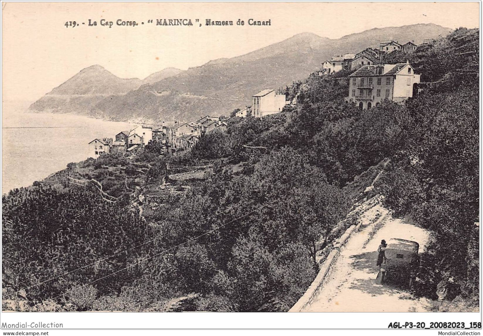 AGLP3-0260-20 - Le Cap Corse - MARINCA - Hameau De Canari - Ajaccio