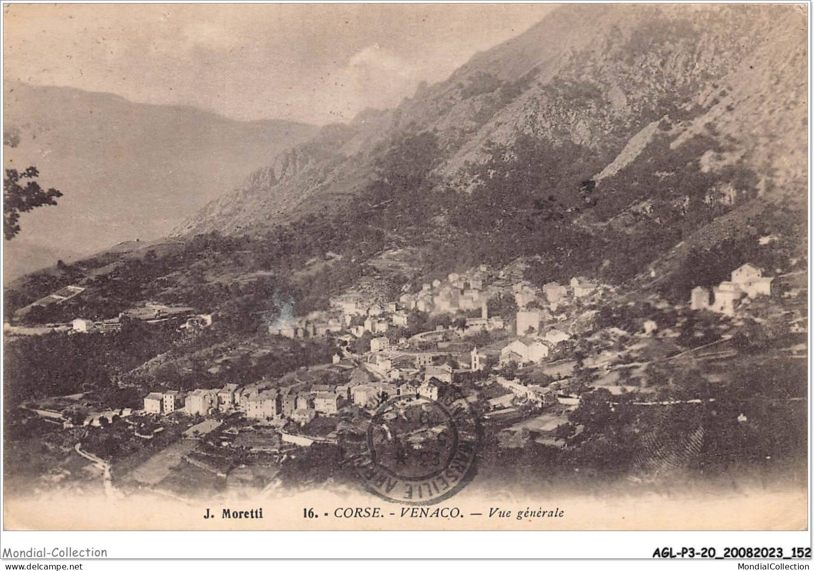 AGLP3-0257-20 - CORSE - VENACO - Vue Generale - Bastia