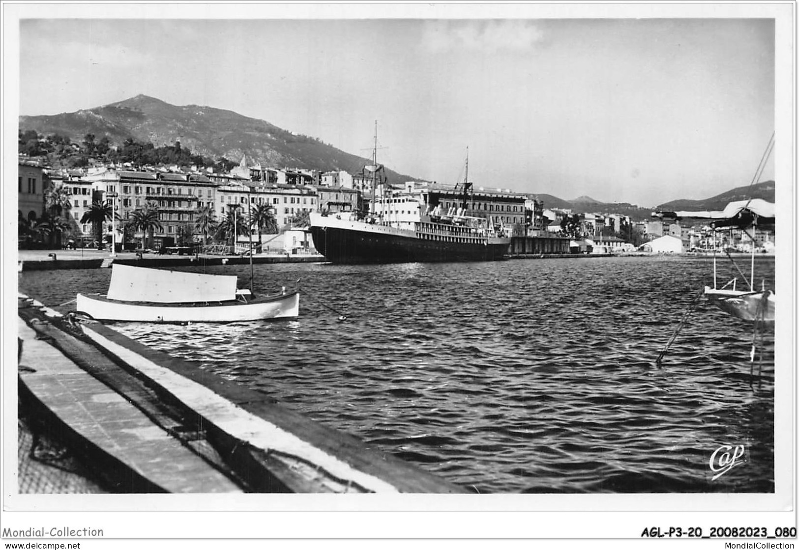 AGLP3-0221-20 - AJACCIO - Le CYRNOS - Courrier De La Corse - Ajaccio