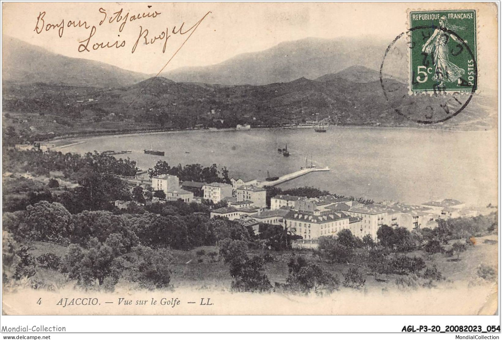 AGLP3-0208-20 - AJACCIO - Vue Sur Le Parc - Ajaccio