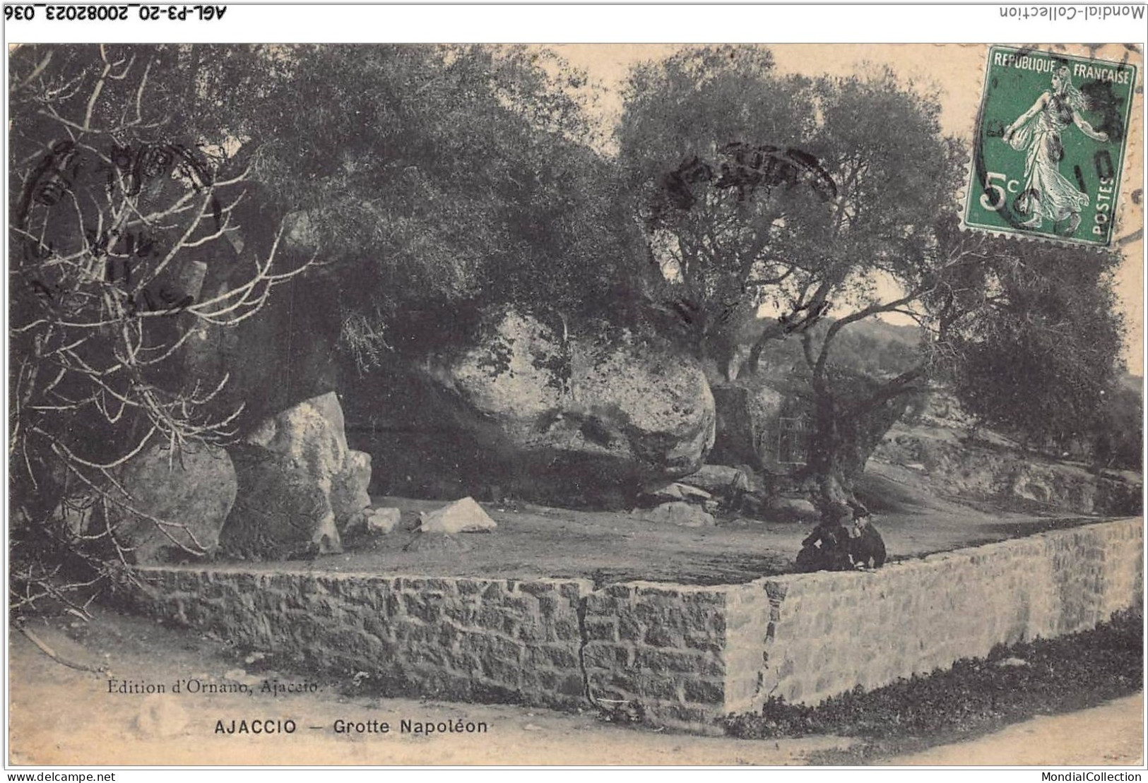 AGLP3-0199-20 - AJACCIO - Grotte Napoleon - Ajaccio