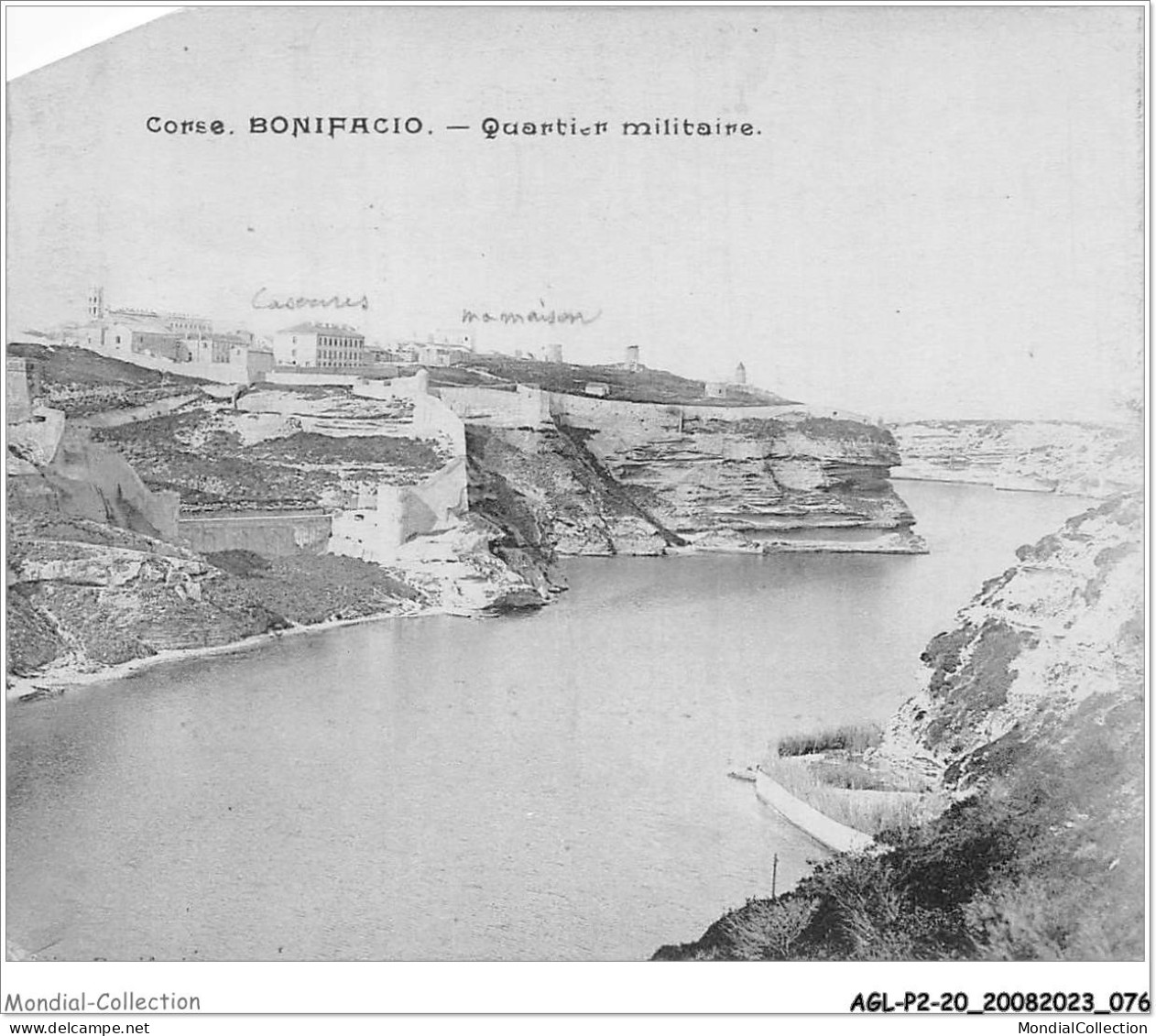 AGLP2-0113-20 - CORSE - BONIFACIO - Quartier Militaire - Otros & Sin Clasificación