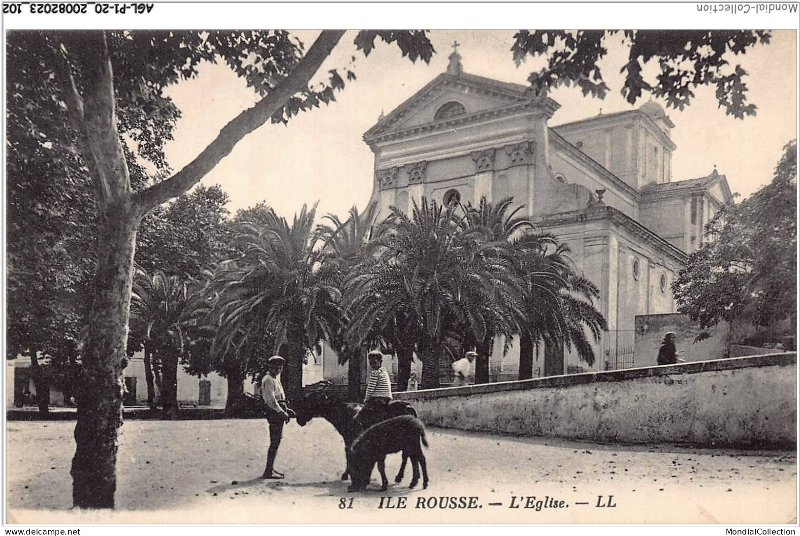 AGLP1-0052-20 - ILE ROUSSE - L'eglise - Calvi