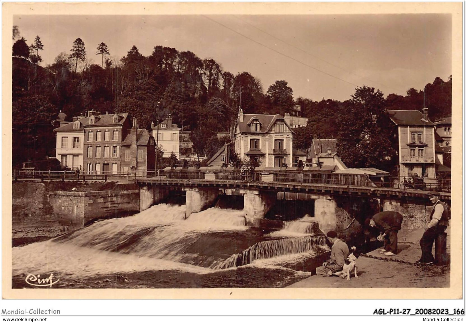 AGLP11-0852-27 - PONT-AUDEMER - Le Grand Barrage - Pont Audemer