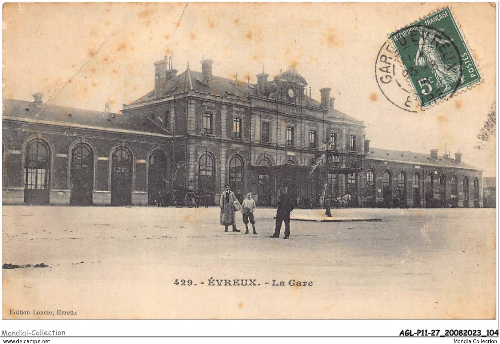 AGLP11-0821-27 - EVREUX - La Gare - Evreux