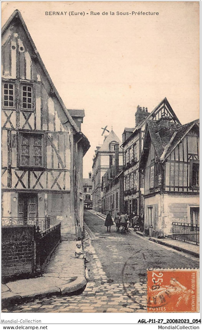 AGLP11-0796-27 - BERNAY - Rue De La Sous Prefecture - Bernay