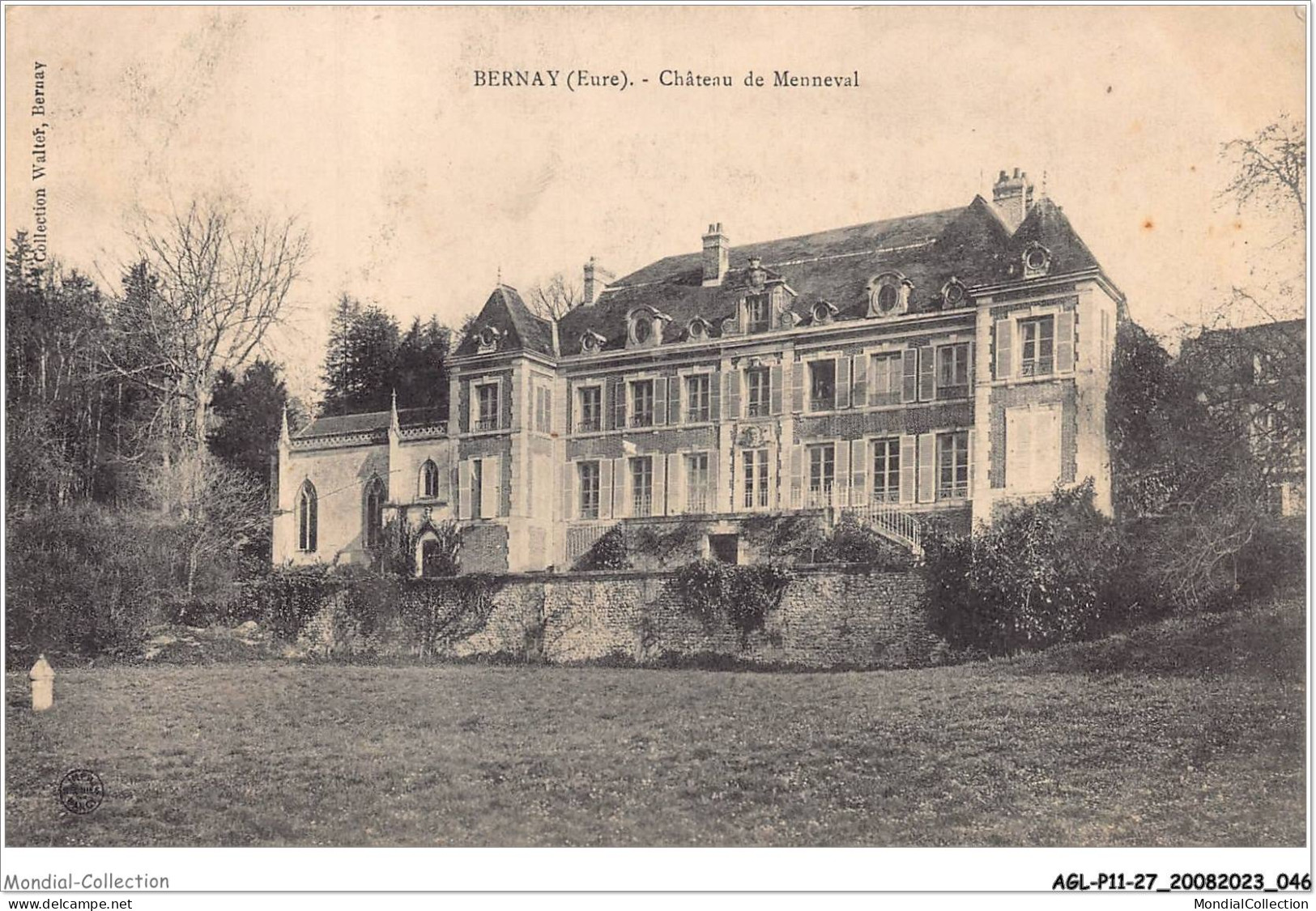 AGLP11-0792-27 - BERNAY - Chateau De Menneval - Bernay