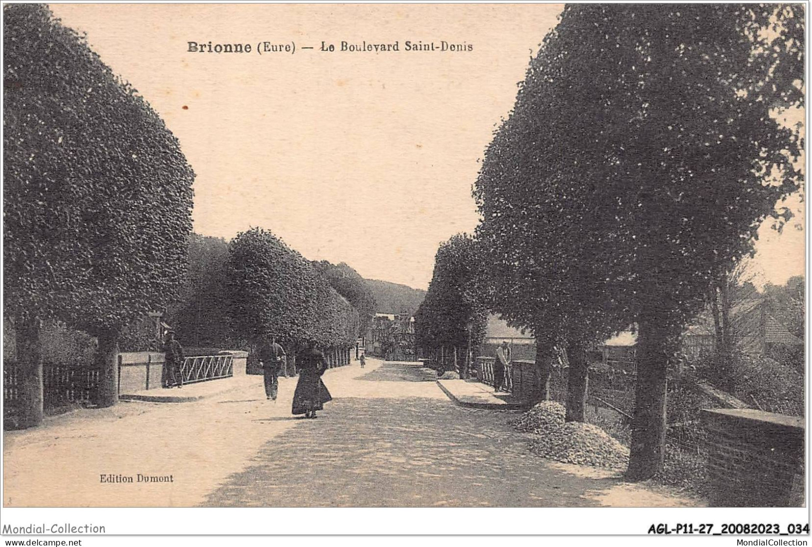 AGLP11-0786-27 - BRIONNE - Le Boulevard Saint-Denis - Autres & Non Classés