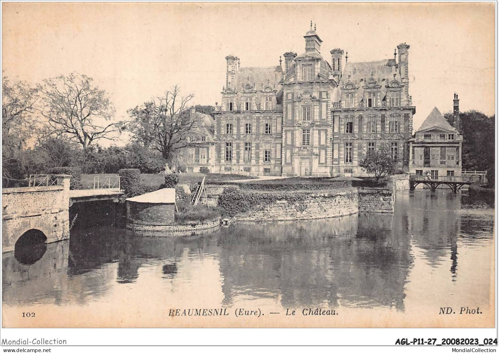 AGLP11-0781-27 - BEAUMESNIL - Le Chateau - Beaumesnil