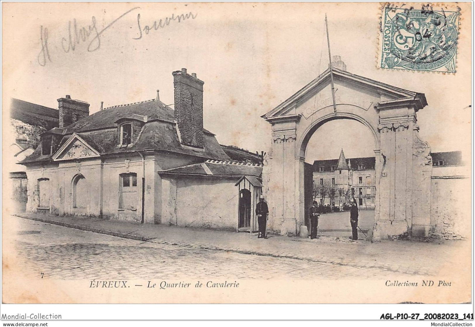 AGLP10-0768-27 - EVREUX - Le Quartier De Cavalerie - Evreux