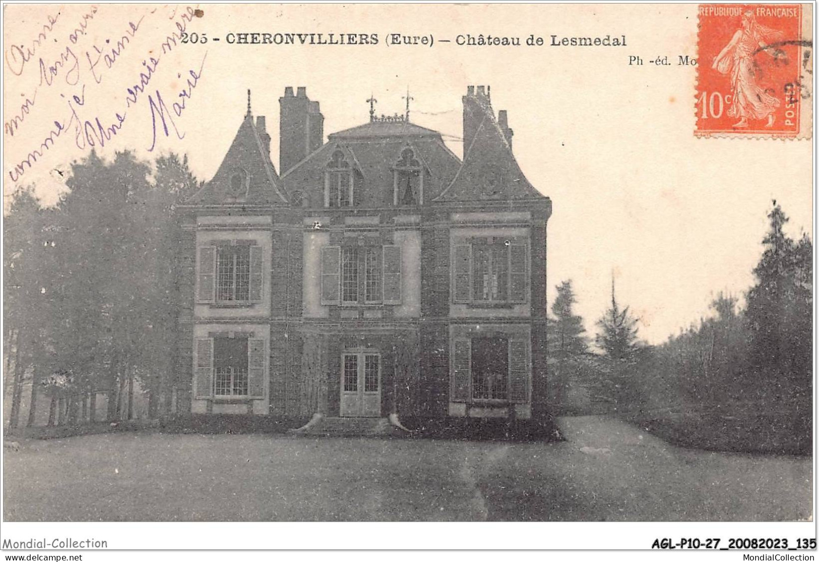 AGLP10-0765-27 - CHERONVILLIERS - Chateau De Lesmedal - Autres & Non Classés