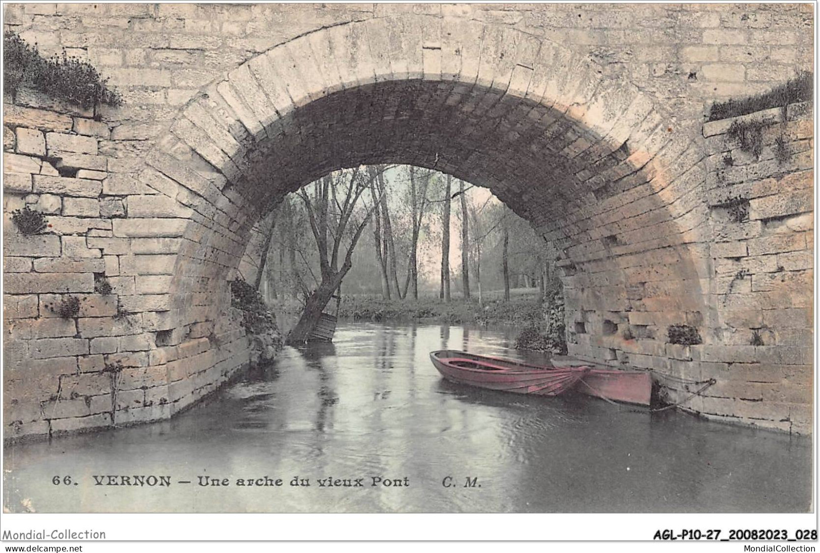 AGLP10-0712-27 - VERNON - Une Arche Du Vieux Pont - Vernon