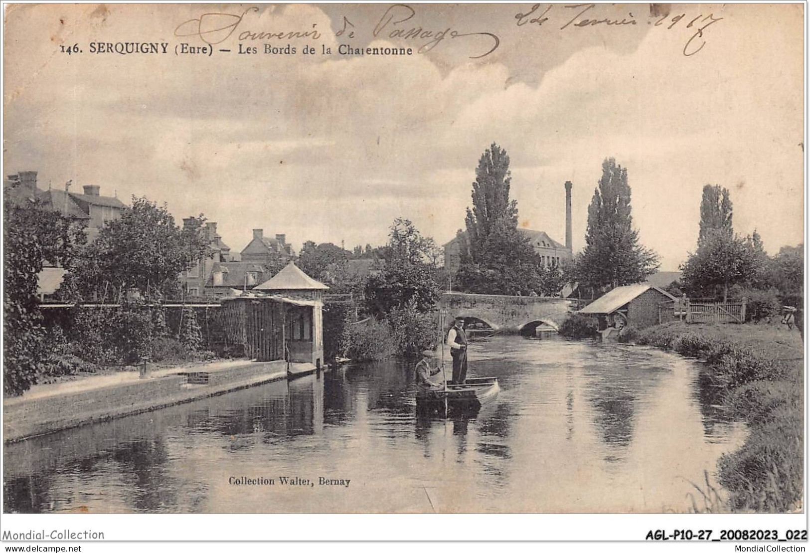 AGLP10-0709-27 - SERQUIGNY - Les Bords De La Charentonne - Serquigny