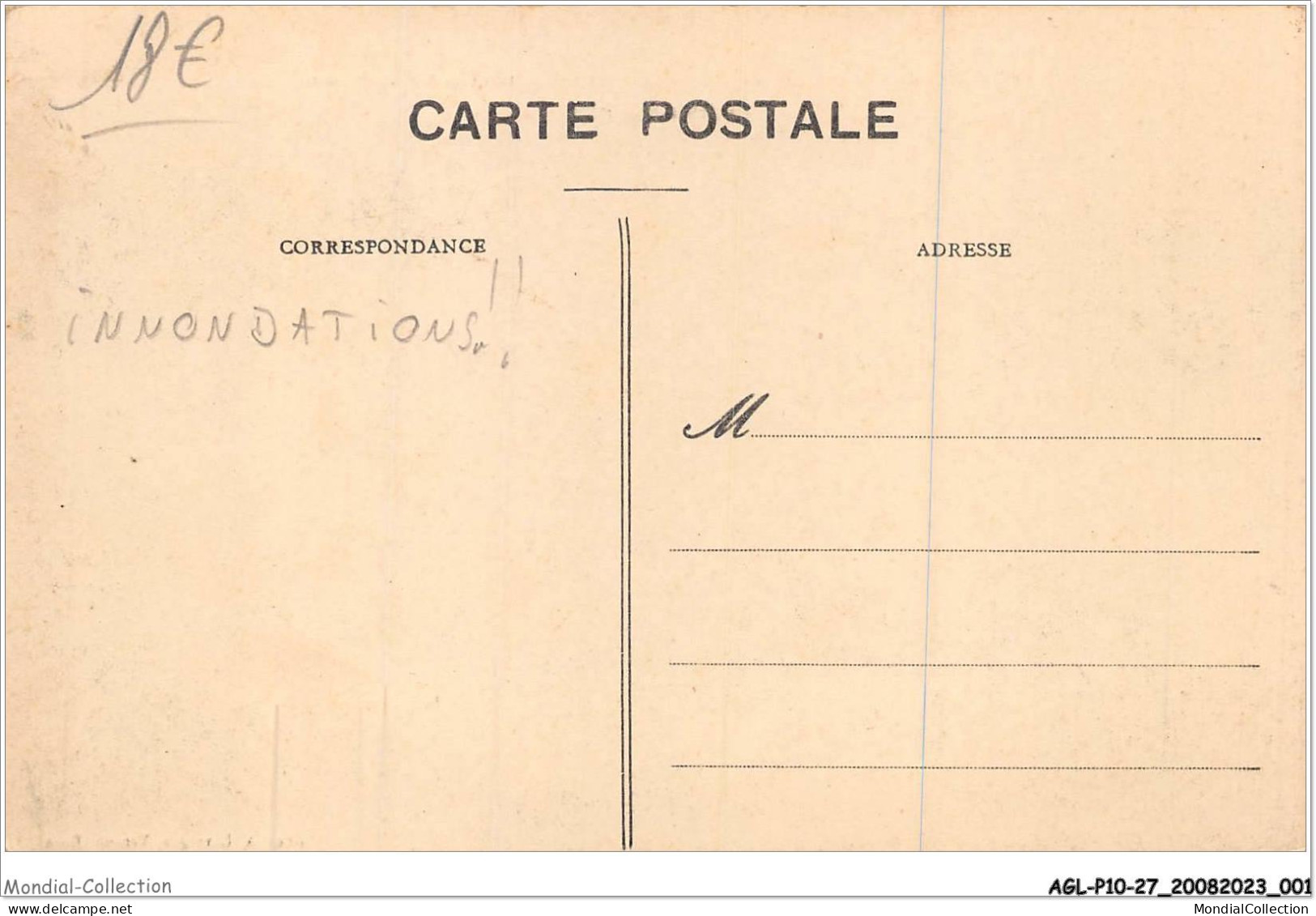 AGLP10-0698-27 - ST-PIERRE-DU-VAUVRAY - Pendant Les Innondations - La Seine Et Le Pont - Les Andelys