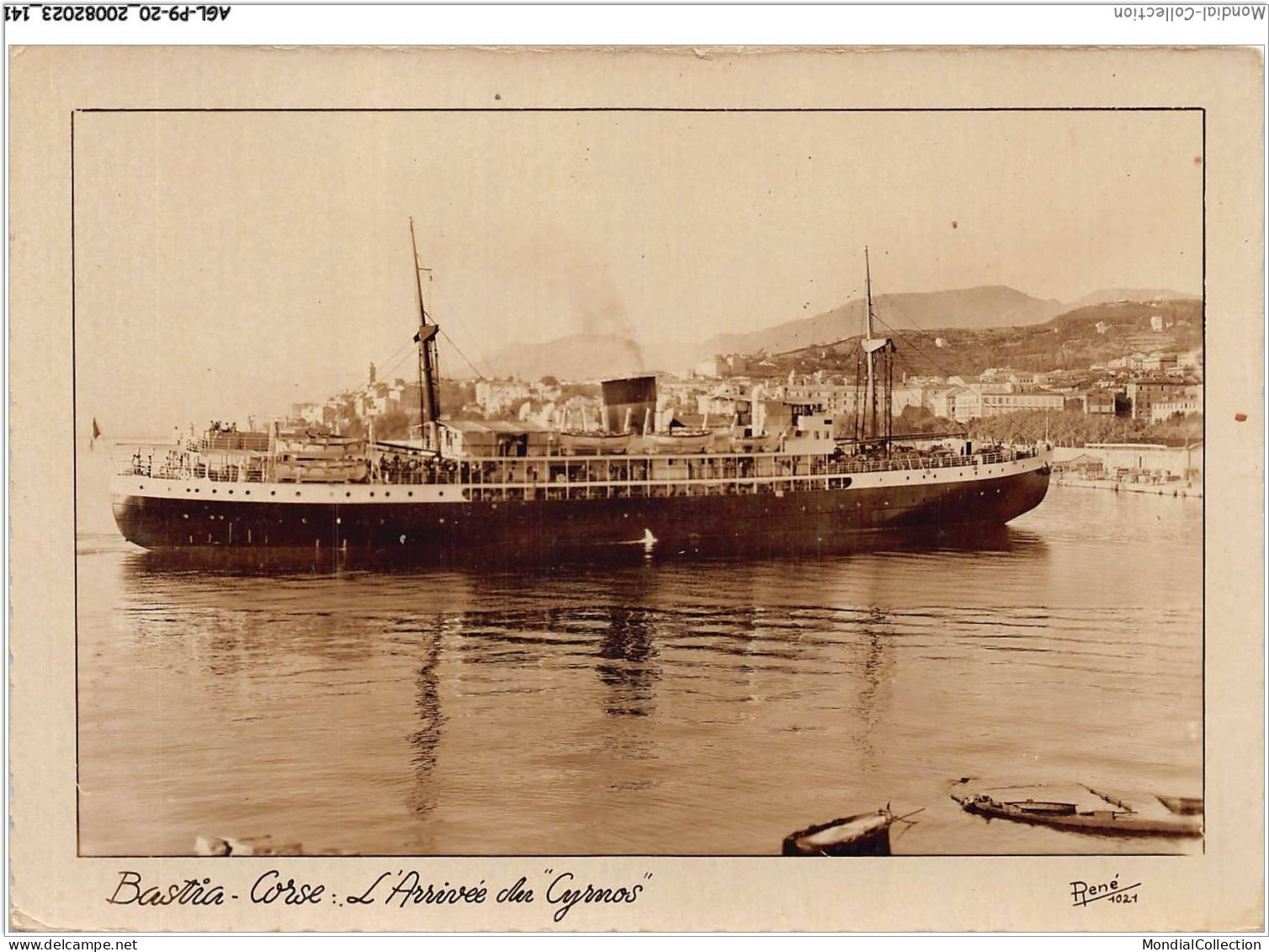 AGLP9-0691-20 - BASTIA - Corse - L'arrivee Du Cyrnos - Bastia