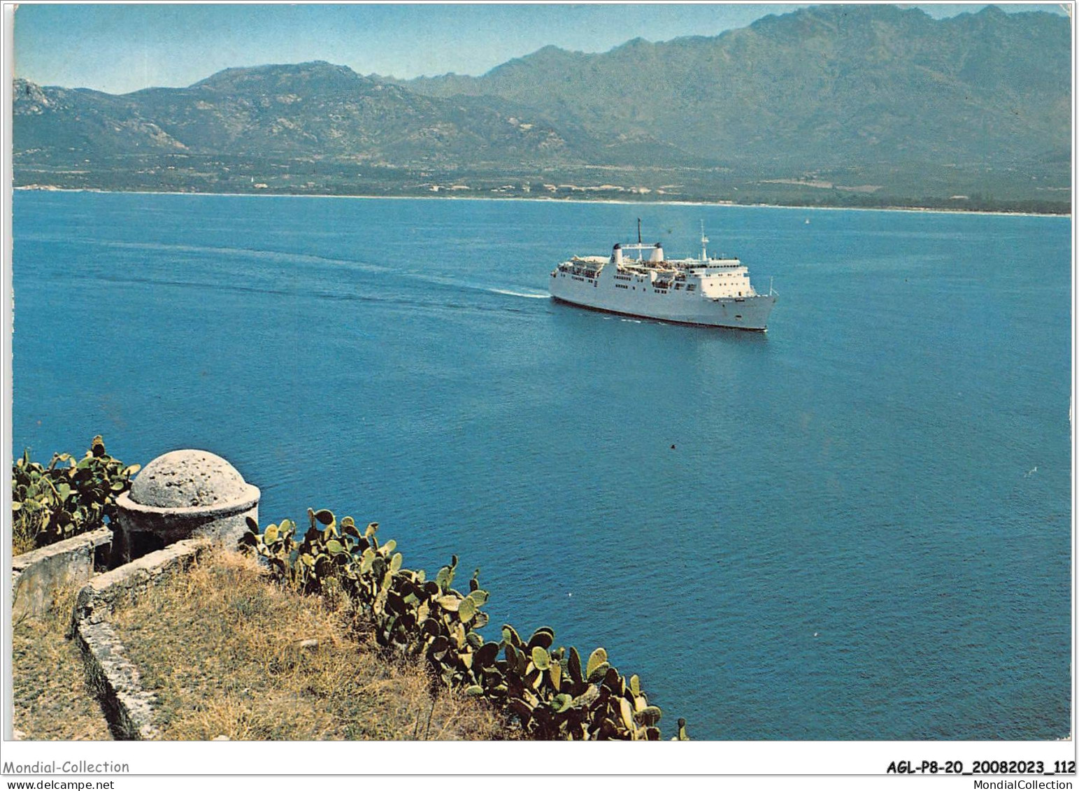 AGLP8-0580-20 - CALVI - Arrivee Du COMTE DE NICE - Calvi