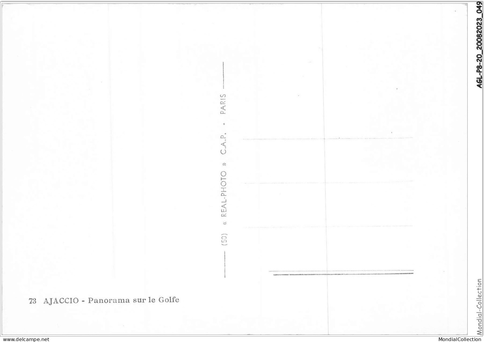 AGLP8-0548-20 -  AJACCIO - Panorama Sur Le Golfe - Ajaccio