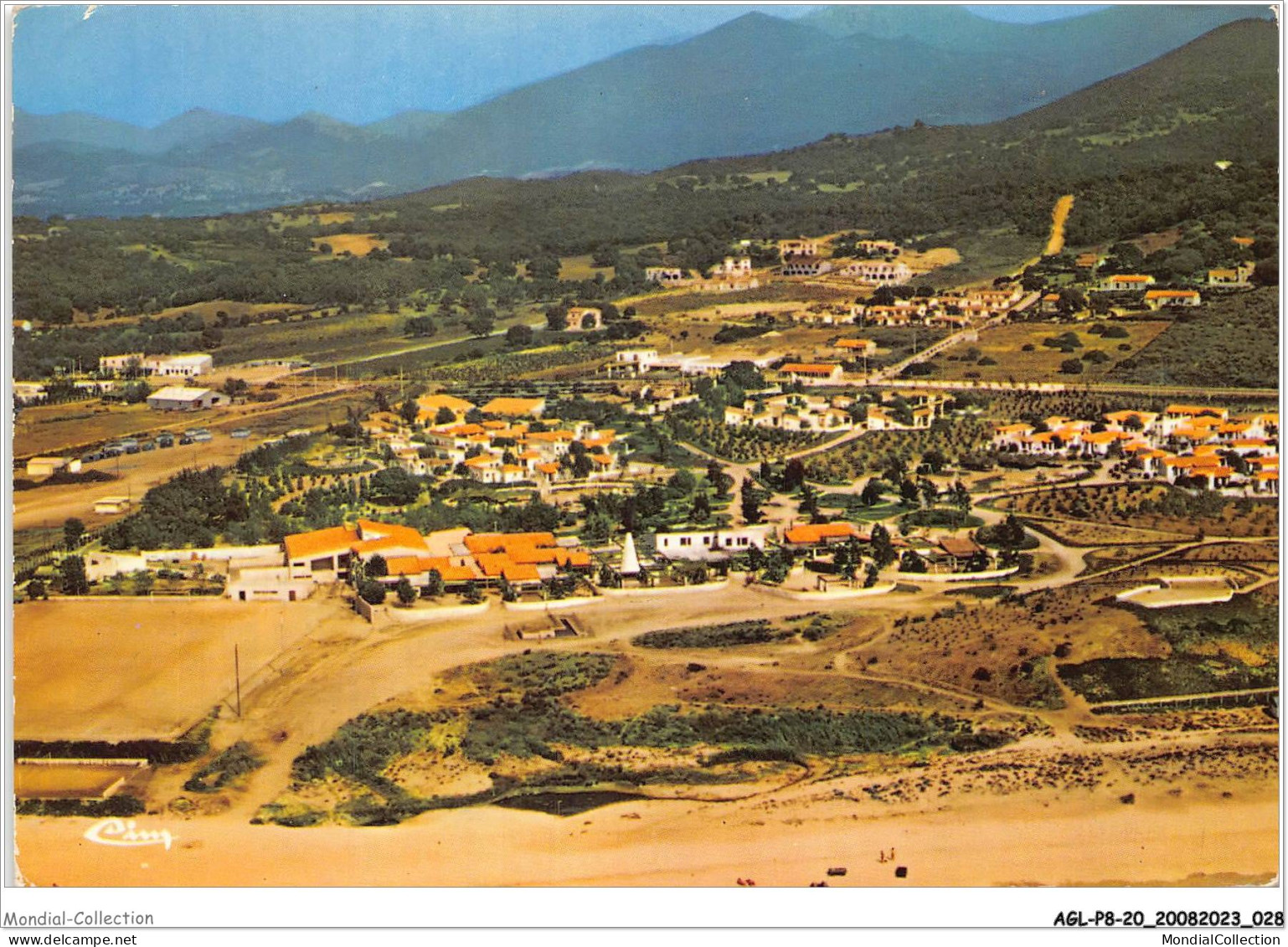 AGLP8-0538-20 -  LA CORSE - ILE DE BEAUTE - Paradis D'ete - PORTICCIO Et Sa Plage - Vue Aerienne - Ajaccio