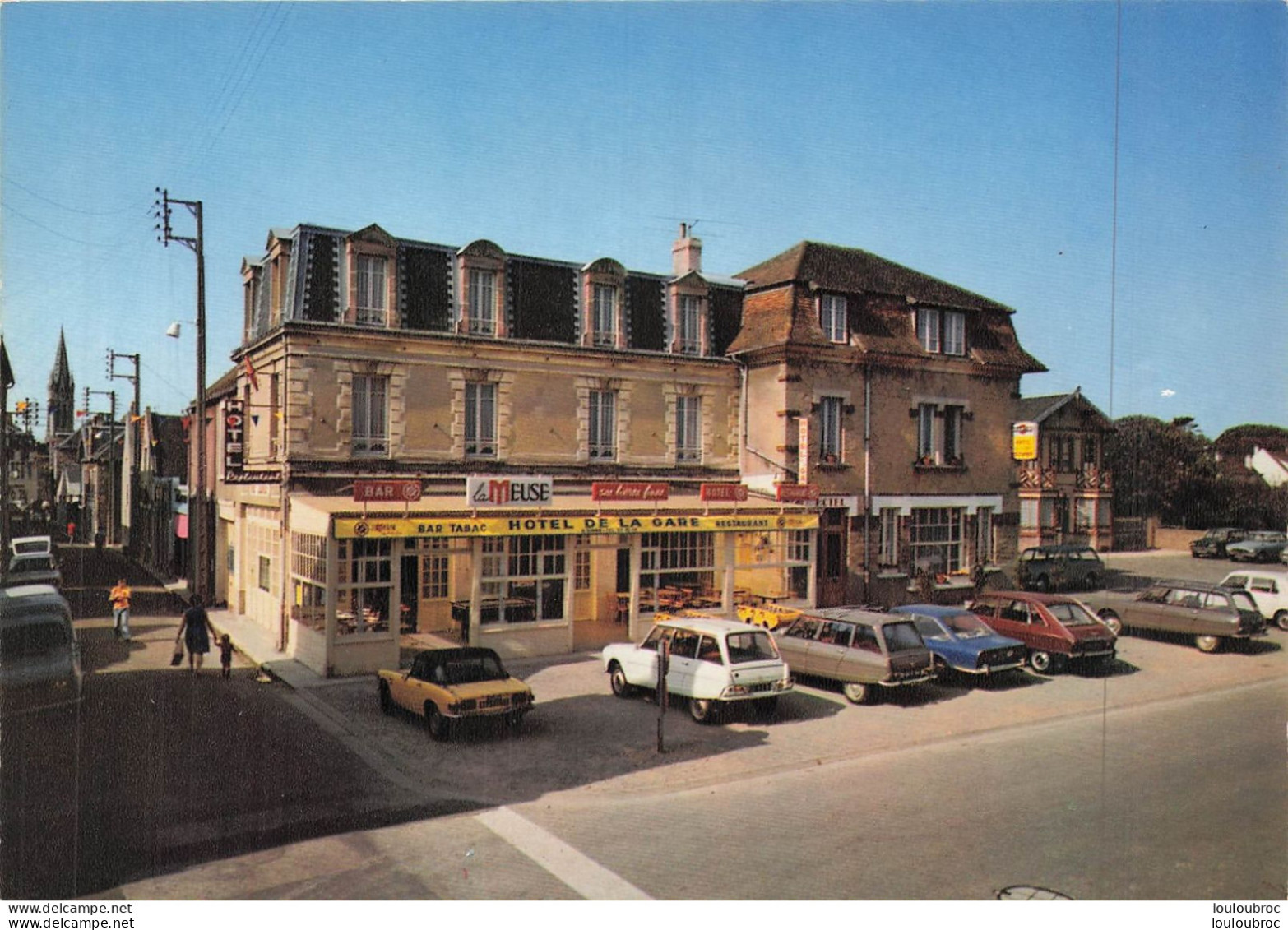 LANGRUNE SUR MER HOTEL DE LA GARE - Autres & Non Classés