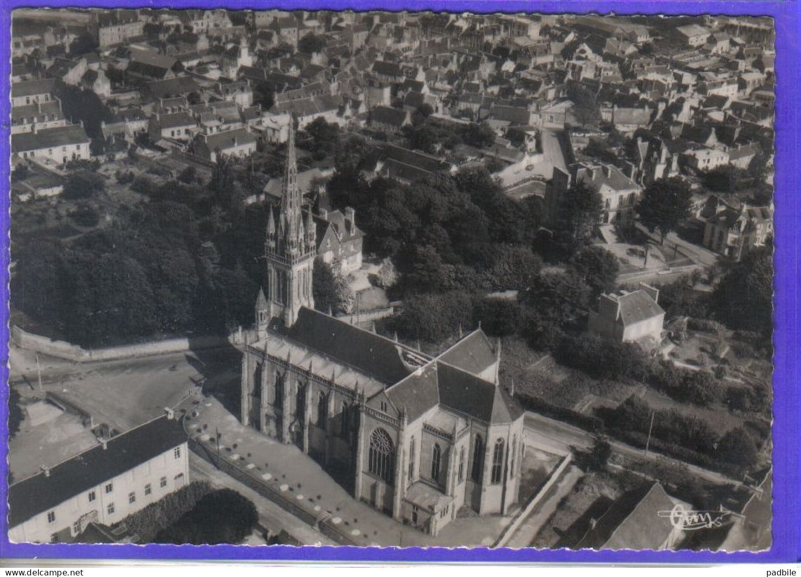 Carte Postale 22. Paimpol Vue D'avion   Très Beau Plan - Paimpol