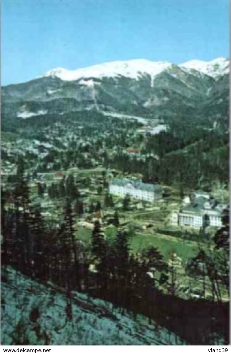 SINAIA. -  Vue Sur Les Montagnes De Bucegi - Roumanie