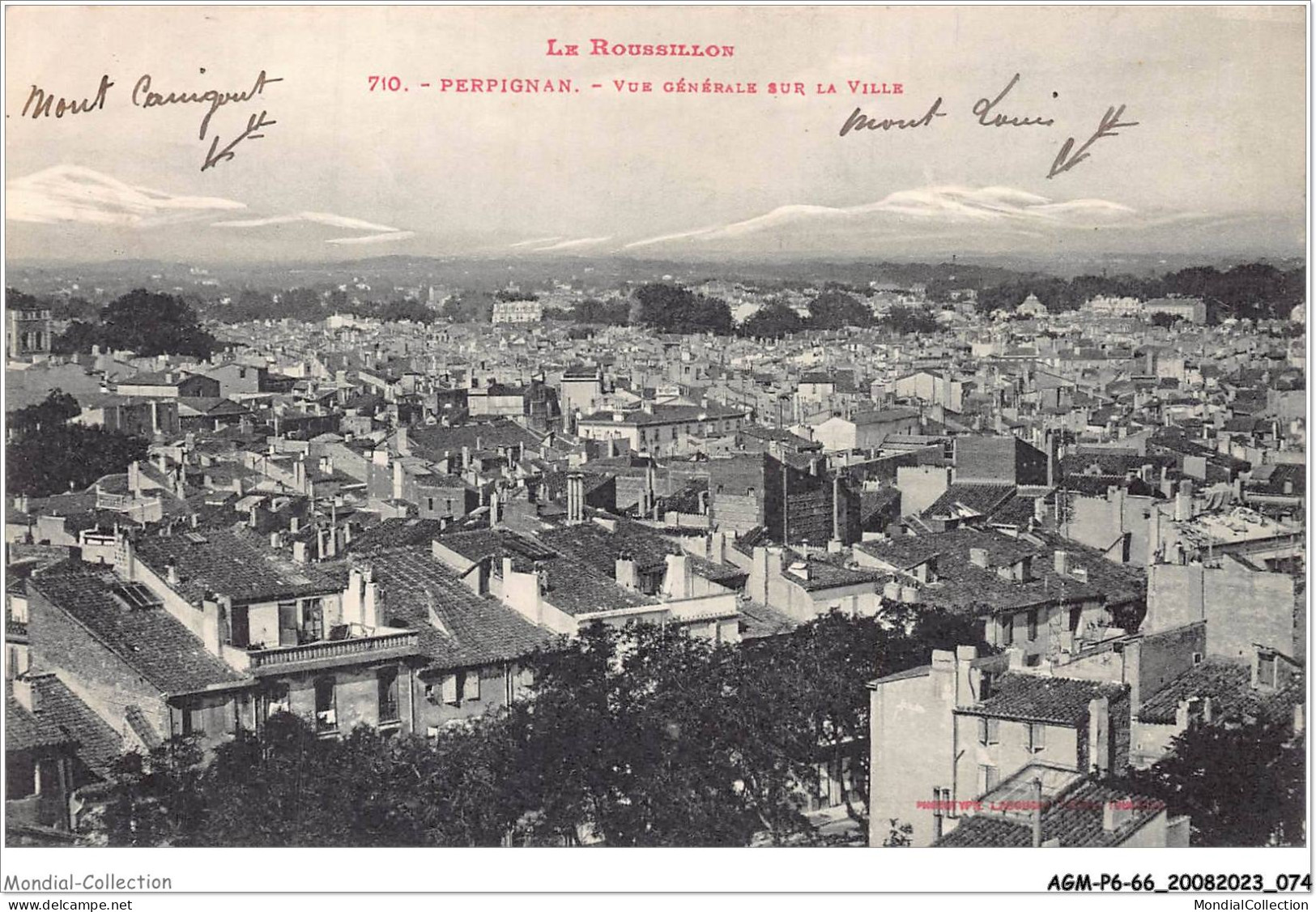 AGMP6-0466-66 - PERPIGNAN - Vue Générale Sur La Ville  - Perpignan