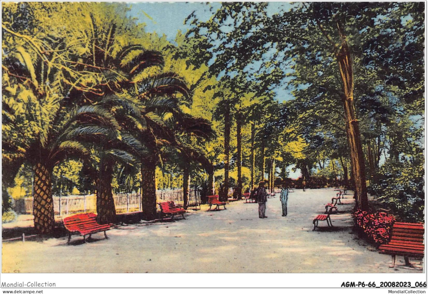 AGMP6-0462-66 - PERPIGNAN - Intérieur Du Square - La Promenade  - Perpignan