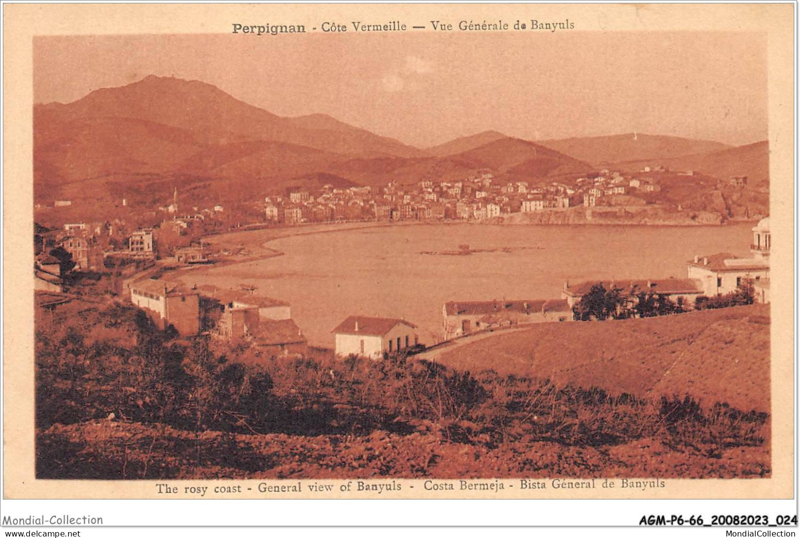 AGMP6-0441-66 - PERPIGNAN - Cote Vermeille - Vue Générale De Banyuls  - Perpignan