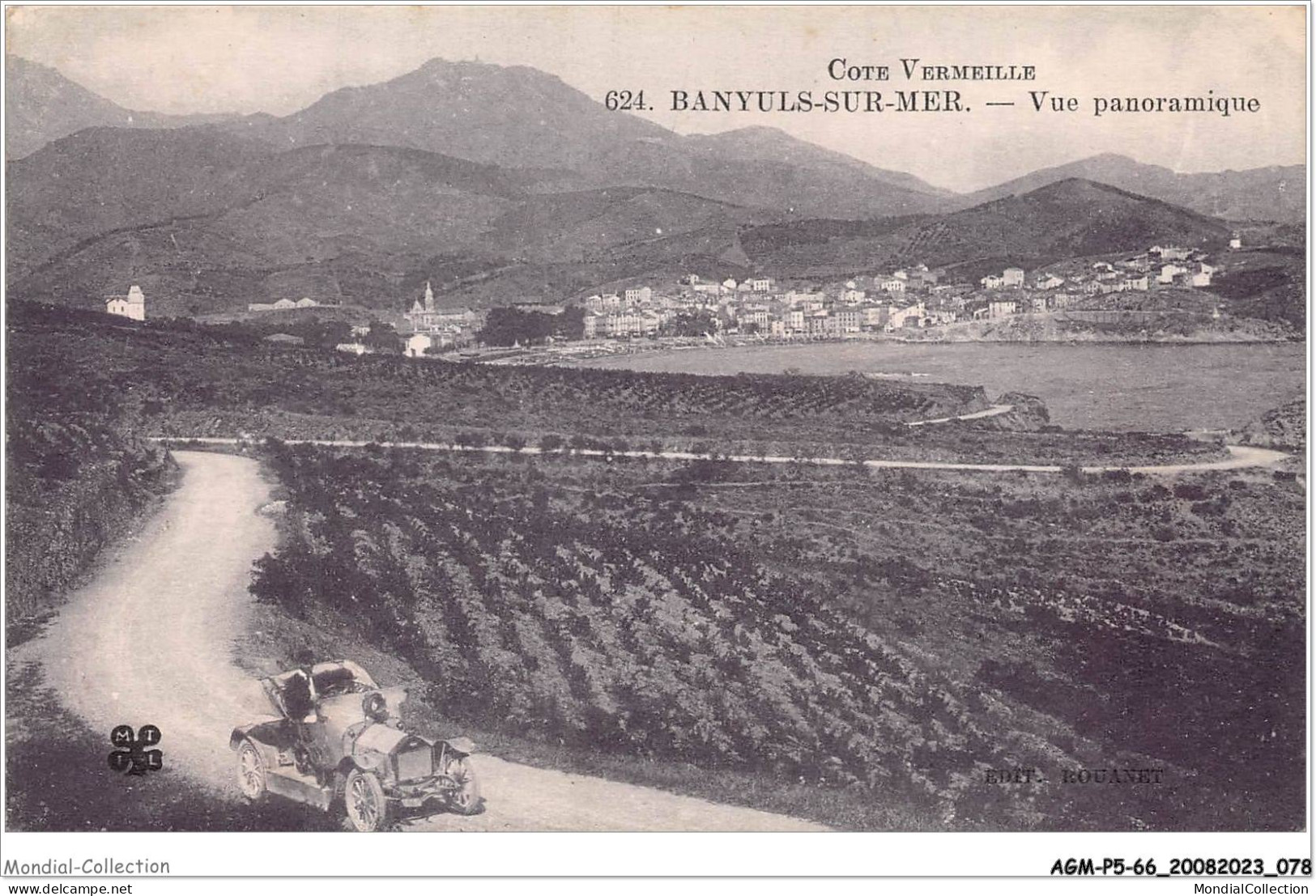 AGMP5-0392-66 - BANYULS-SUR-MER - Vue Panoramique  - Banyuls Sur Mer