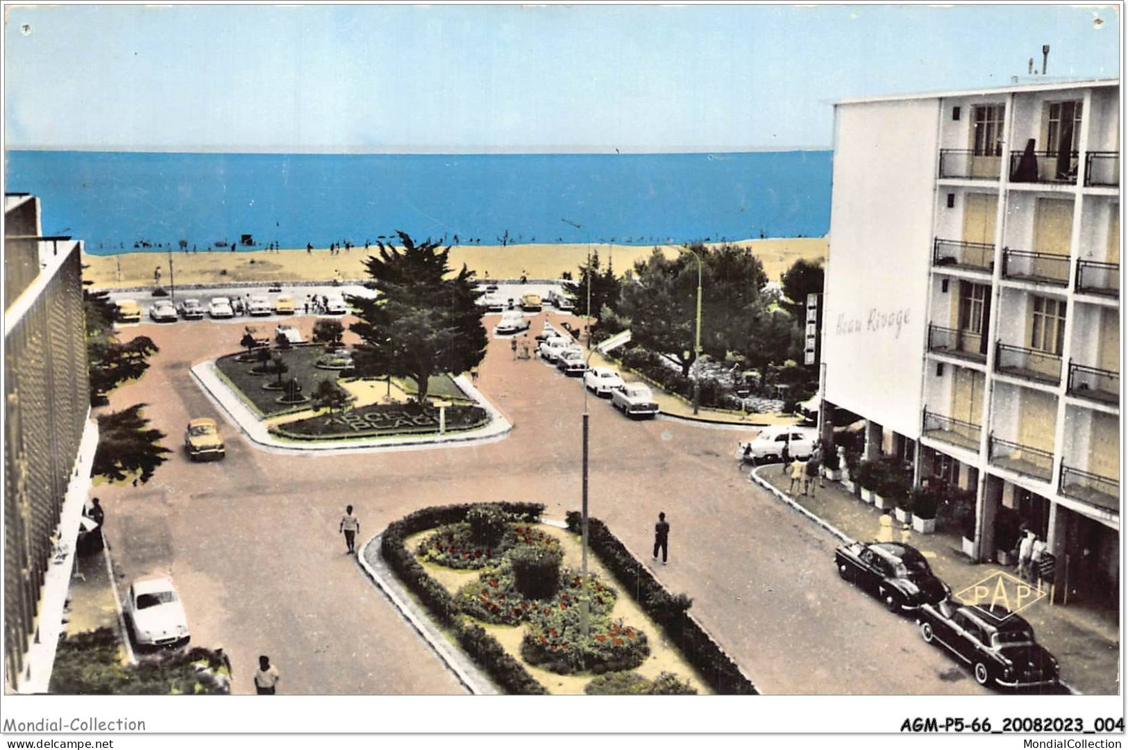 AGMP5-0355-66 - ARGELES-SUR-MER - Rond-point De La Plage  - Argeles Sur Mer