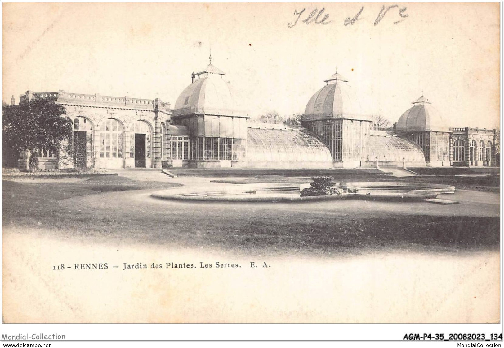 AGMP4-0319-35 - RENNES - Jardin Des Plantes - Les Serres  - Rennes