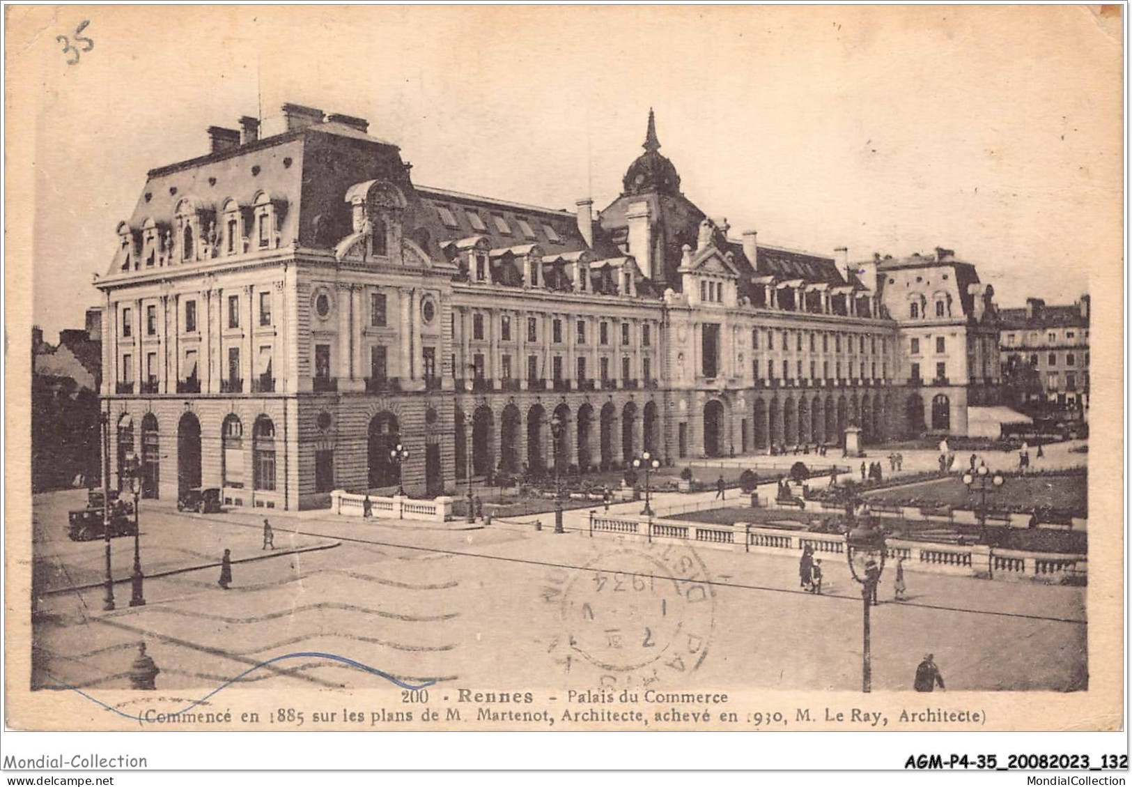 AGMP4-0318-35 - RENNES - Palais Du Commerce  - Rennes