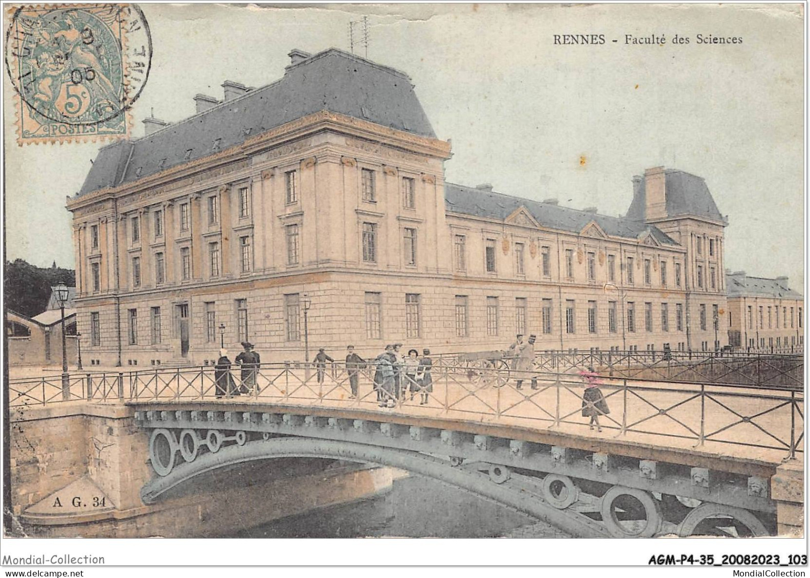 AGMP4-0303-35 - RENNES - Faculté Des Sciences  - Rennes