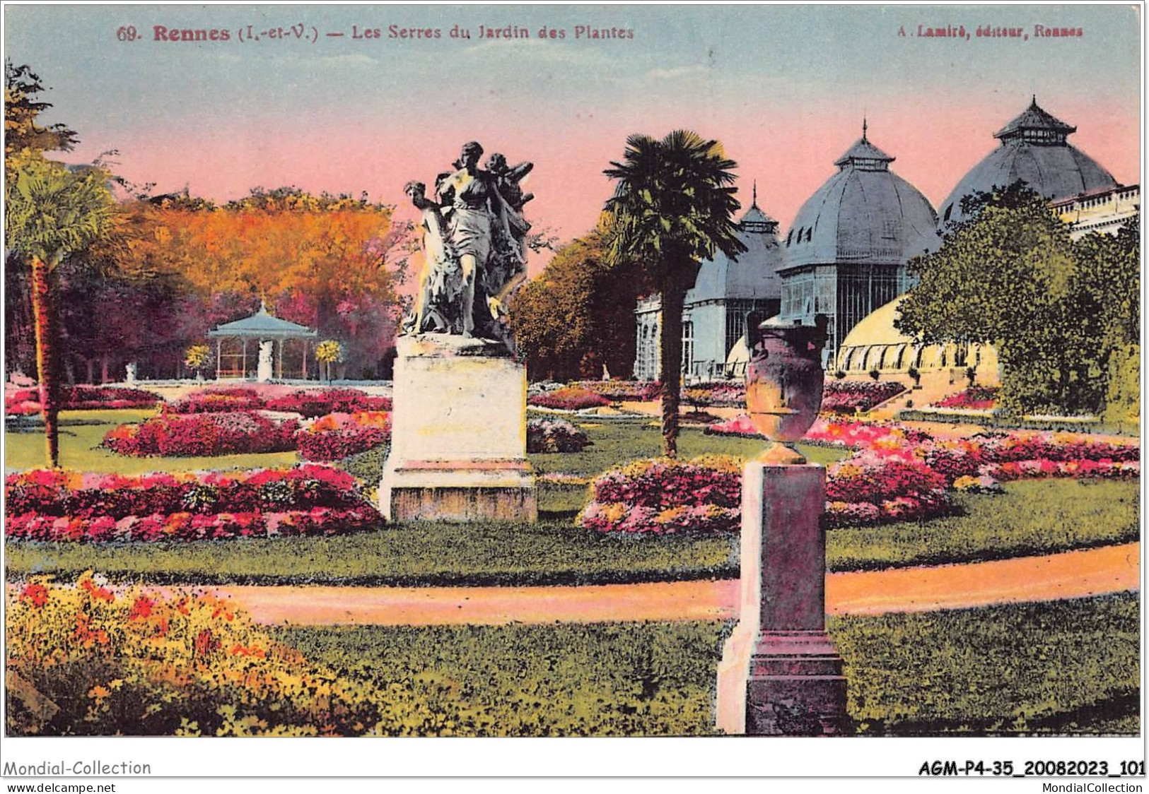 AGMP4-0302-35 - RENNES - Les Serres Du Jardin Des Plantes  - Rennes