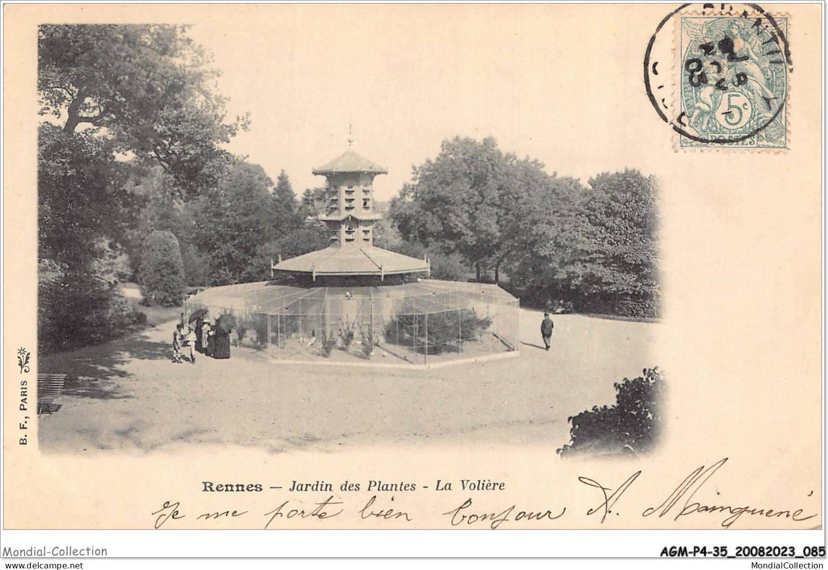 AGMP4-0294-35 - RENNES - Jardin Des Plantes - La Volière  - Rennes