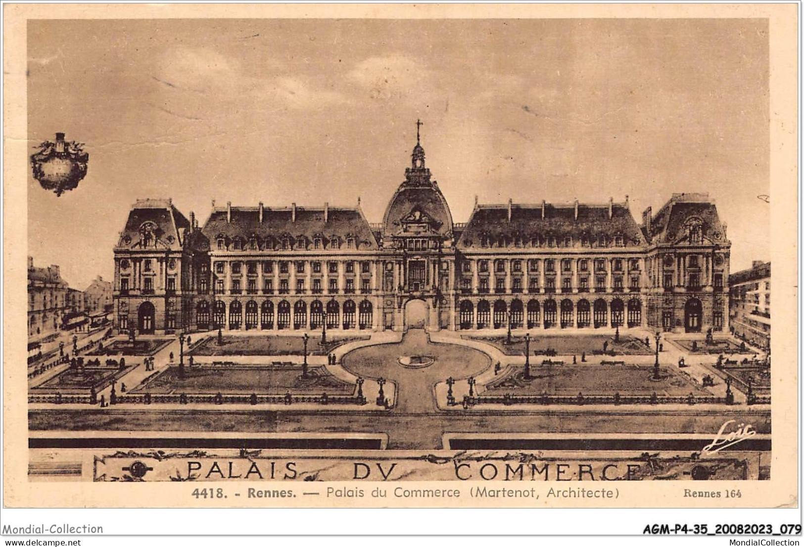 AGMP4-0291-35 - RENNES - Palais Du Commerce  - Rennes