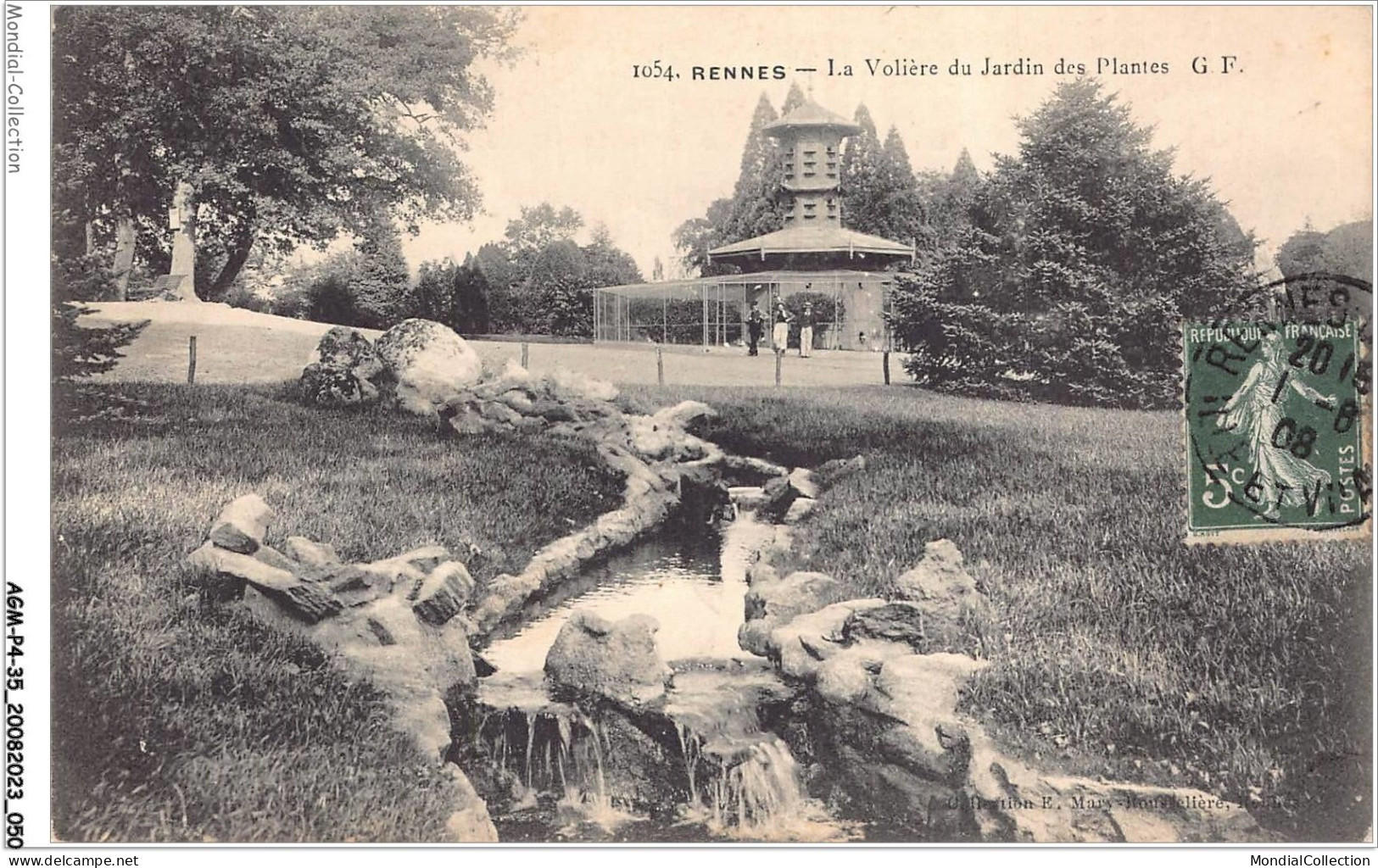 AGMP4-0276-35 - RENNES - La Volière Du Jardin Des Plantes  - Rennes