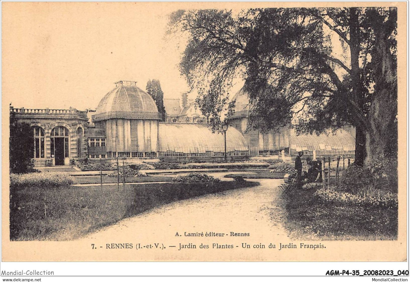 AGMP4-0271-35 - RENNES - Jardin Des Plantes - Un Coin Du Jardin Français  - Rennes
