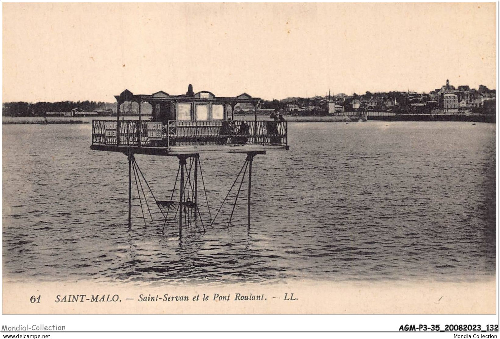 AGMP3-0223-35 - SAINT-MALO - Saint-servan Et Le Pont Roulant  - Saint Malo