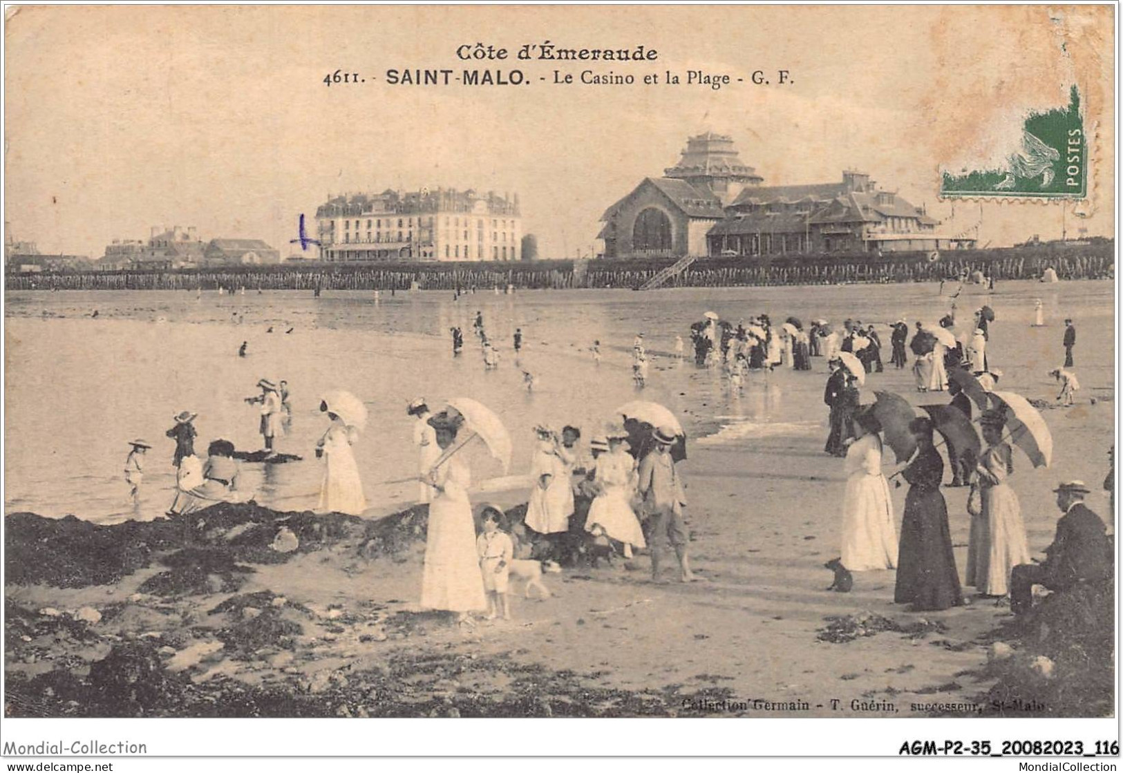 AGMP2-0127-35 - SAINT-MALO - Le Casino Et La Page  - Saint Malo