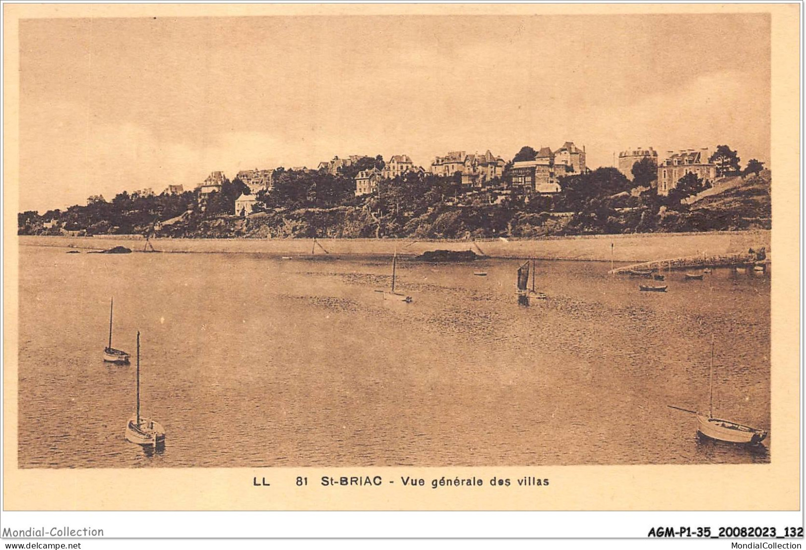 AGMP1-0067-35 - SAINT-BRIAC - Vue Générale Des Villas  - Saint-Briac