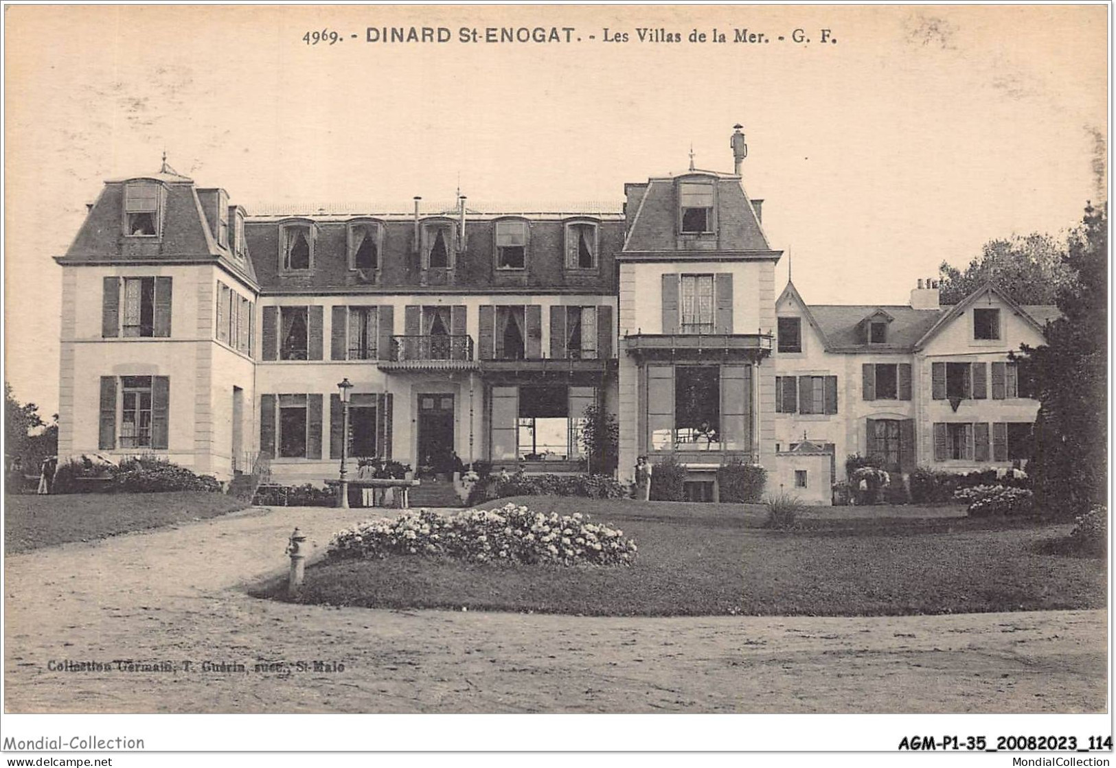 AGMP1-0058-35 - DINARD SAINT-ENOGAT - Les Villas De La Mer  - Dinard