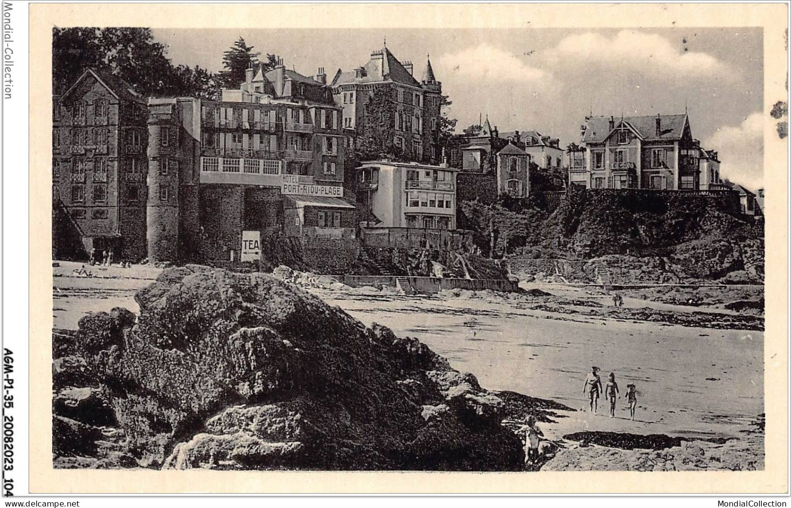 AGMP1-0053-35 - SAINT-ENOGAT - Plage De Port Riou  - Dinard